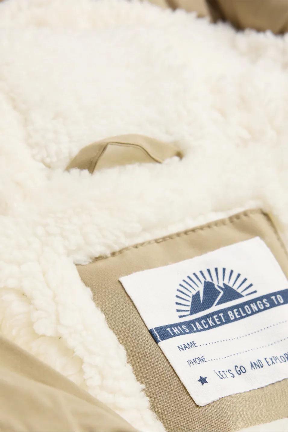 Bear - Baby Quilted Jacket with Hood - Lined
