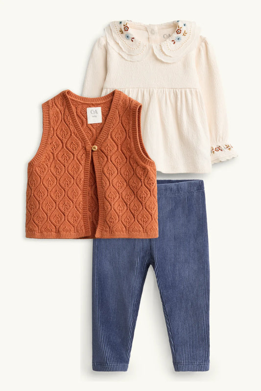 Baby Girl - 3 pieces outfit