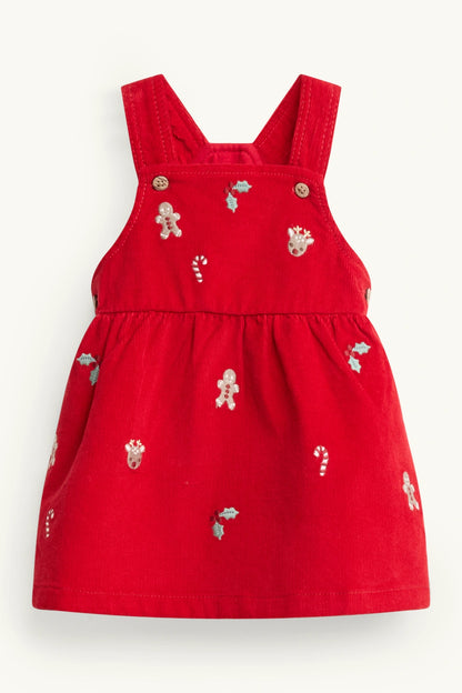 Reindeer and Candy Cane - Baby Christmas Dress