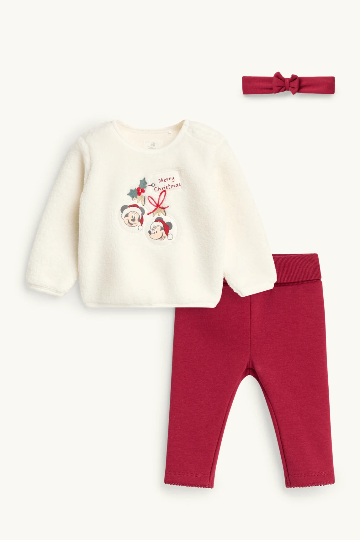 Mickey Mouse - Baby Christmas Outfit