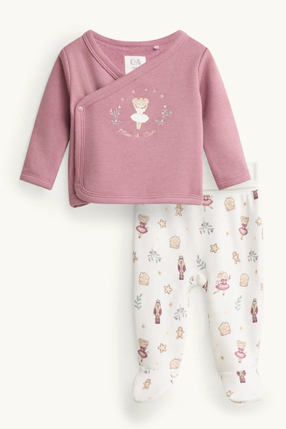 Ballerina - Baby Pyjamas - Plush Lined