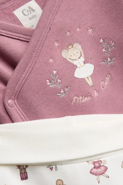 Ballerina - Baby Pyjamas - Plush Lined