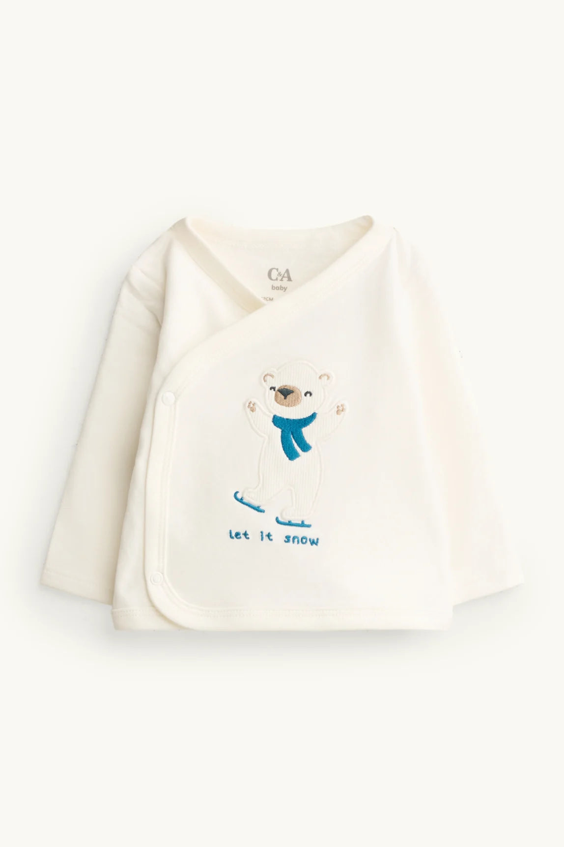 Polar Bear - Baby Pyjamas - Plush Lined