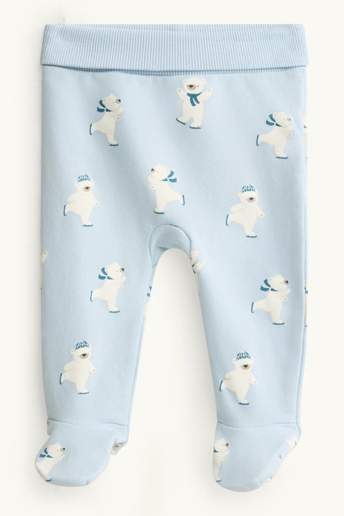 Polar Bear - Baby Pyjamas - Plush Lined