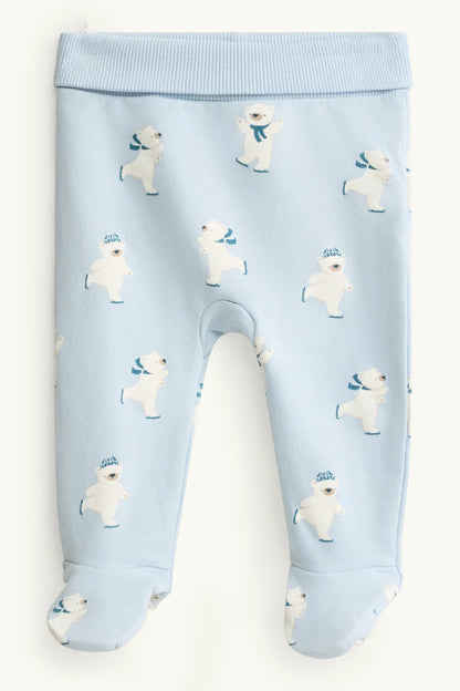 Polar Bear - Baby Pyjamas - Plush Lined