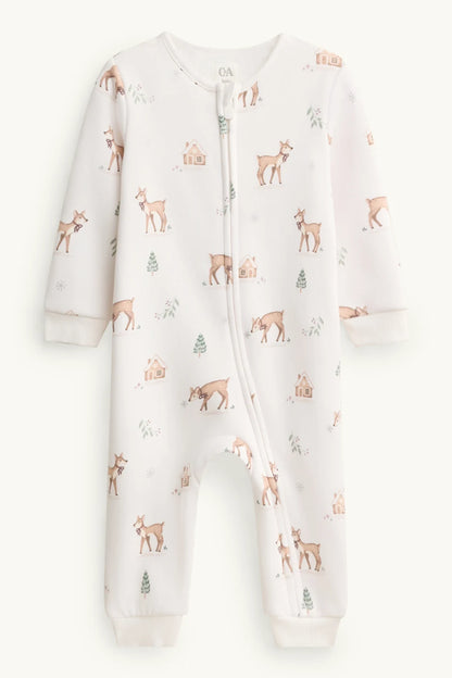 Baby Thermal sleepsuit - Plush Lined