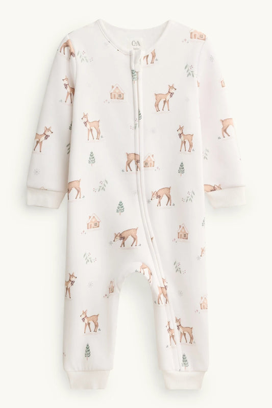 Baby Thermal sleepsuit - Plush Lined
