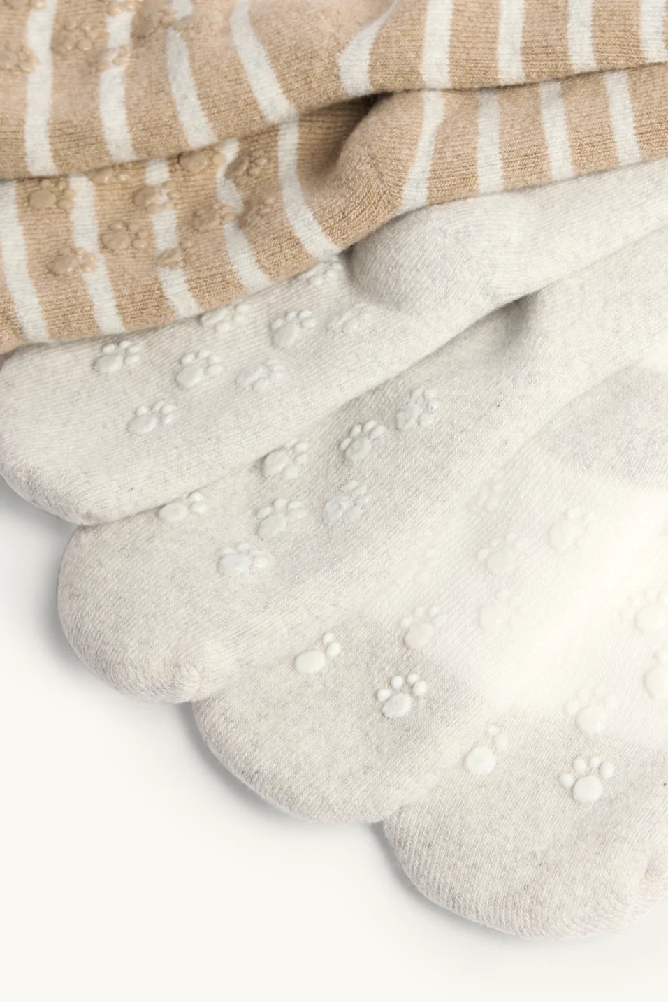 Bear - Baby - Pack of 3 Lined Anti-Slip Socks