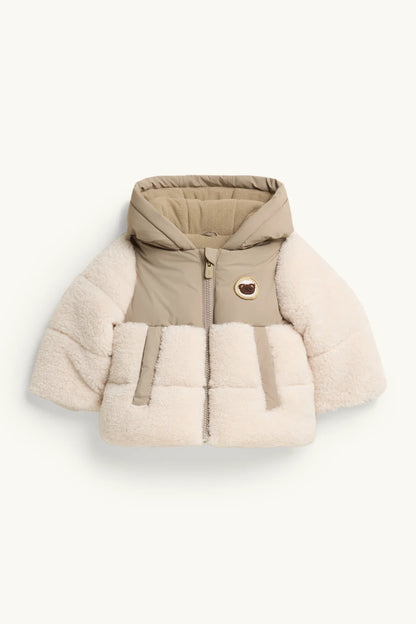 Bear - Teddy Jacket with Hood - Lined