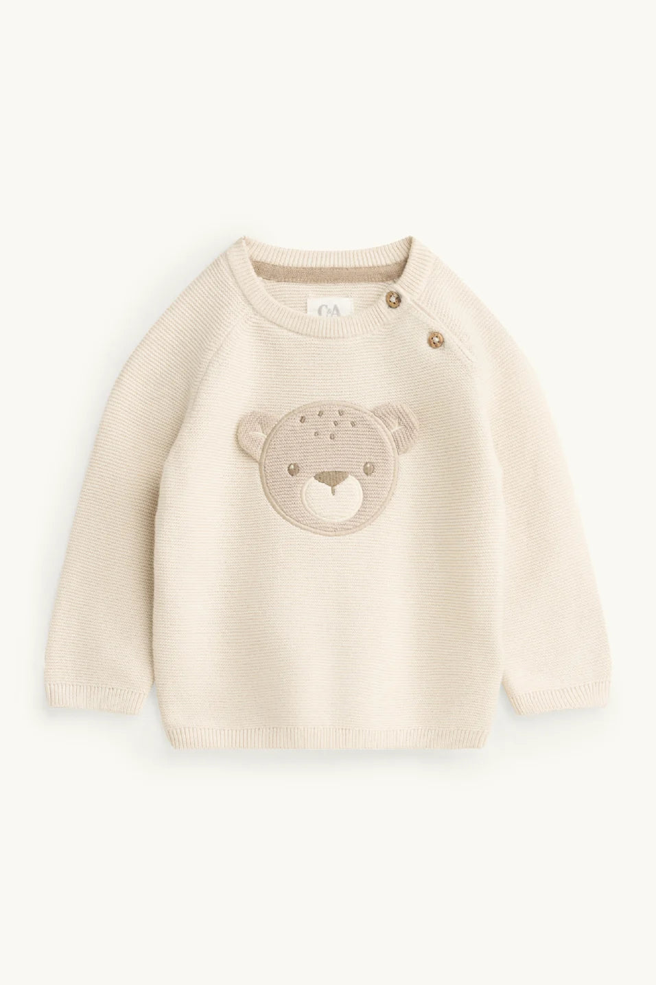 Bear - Baby knit outfit