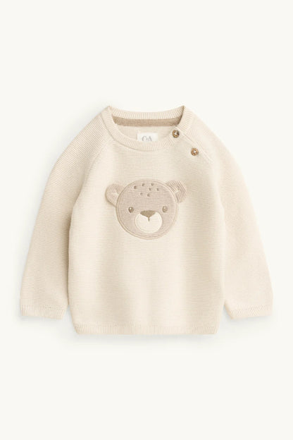 Bear - Baby knit outfit