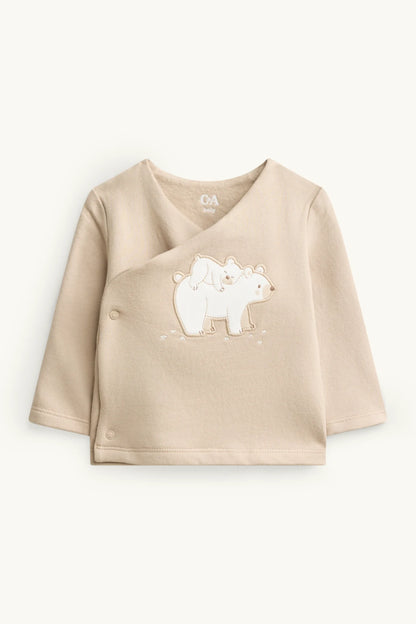 Bear - Baby Pyjamas - Plush Lined