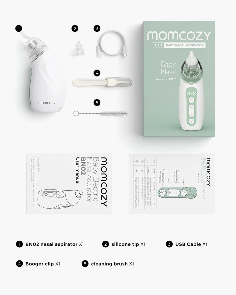 Momcozy Baby Nasal Aspirator