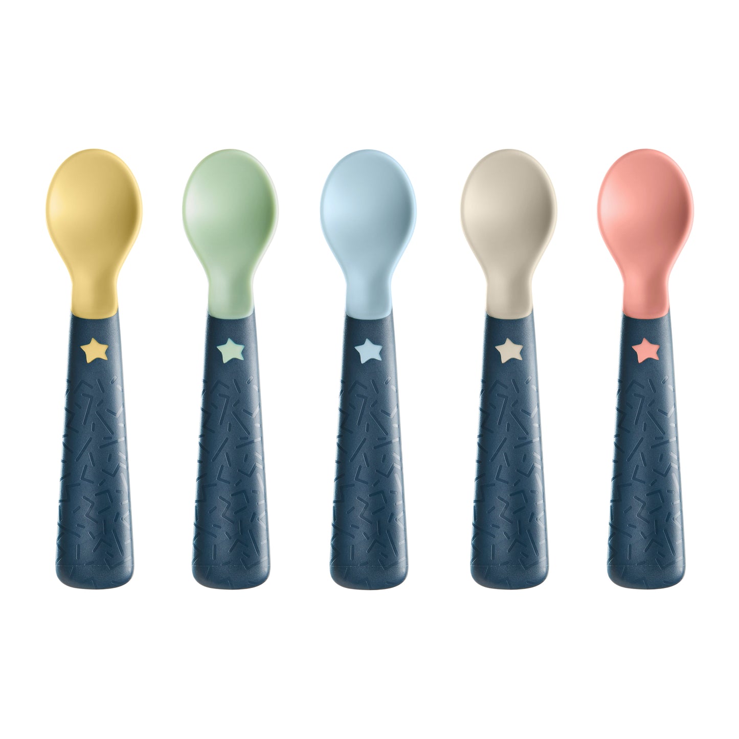 Softee Weaning Spoons, Set of 5 - 6m+