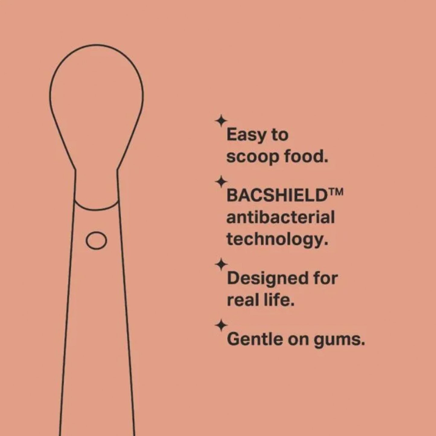 Softee Weaning Spoons, Set of 5 - 6m+