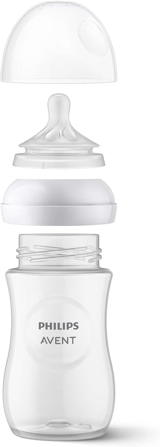 Philips Avent Natural Response Baby Bottles – 2 Pack, 1m+, 260ml