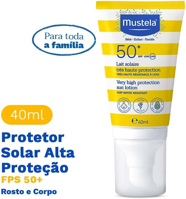 Mustela Baby & Family SPF 50+ Sun Lotion - 40 ml