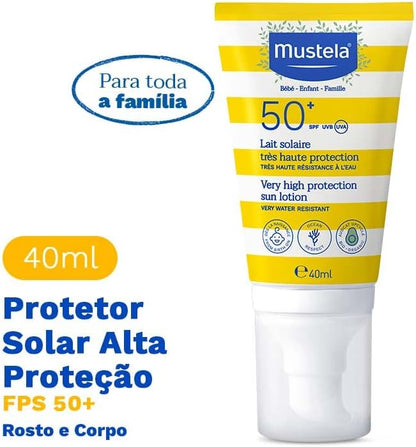 Mustela Baby & Family SPF 50+ Sun Lotion - 40 ml
