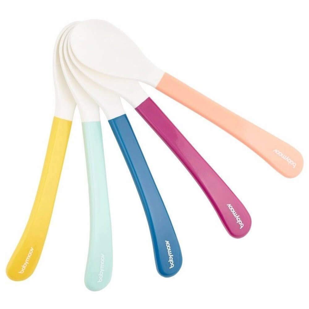 Babymoov Baby Spoons Extra Soft - Set of 5
