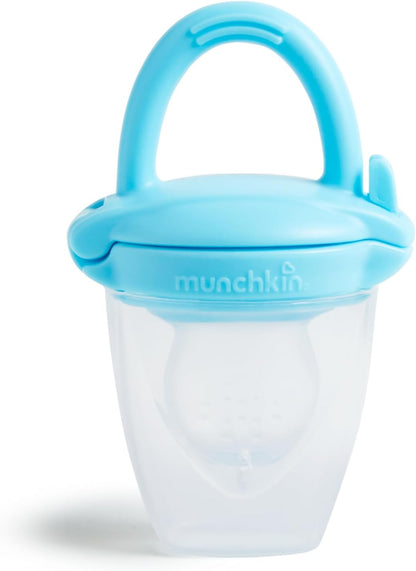 Munchkin Silicon baby Food/Fruit Feeder, 6m+ - Blue