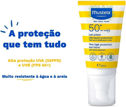 Mustela Baby & Family SPF 50+ Sun Lotion - 40 ml