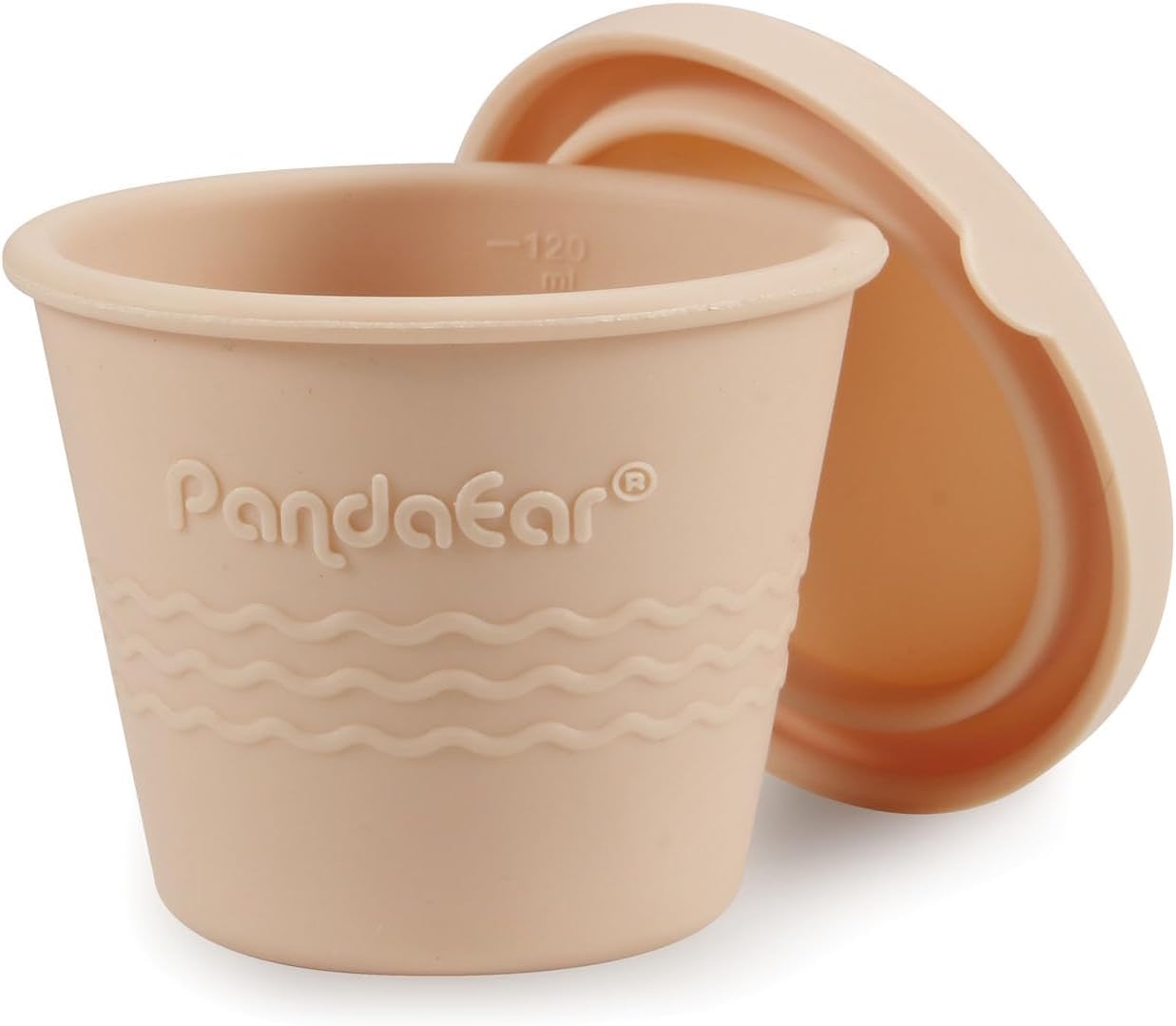 Reusable  Silicone Baby Food Storage Containers - 120 ml