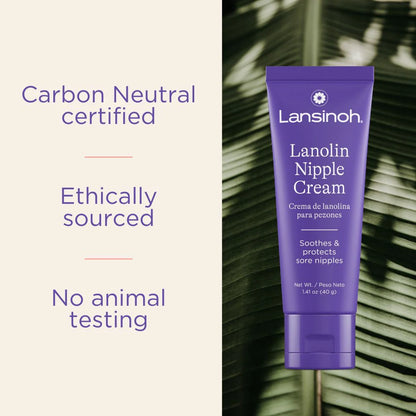Lansinoh - Lanolin Nipple Cream for Sore Nipples & Cracked Skin, 40 ml