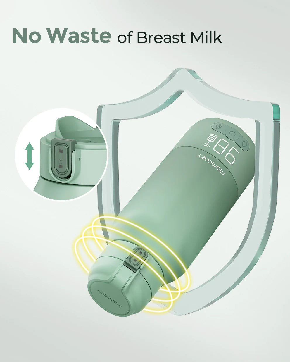 Momcozy - Superfast Portable Baby Bottle Warmer for Travel