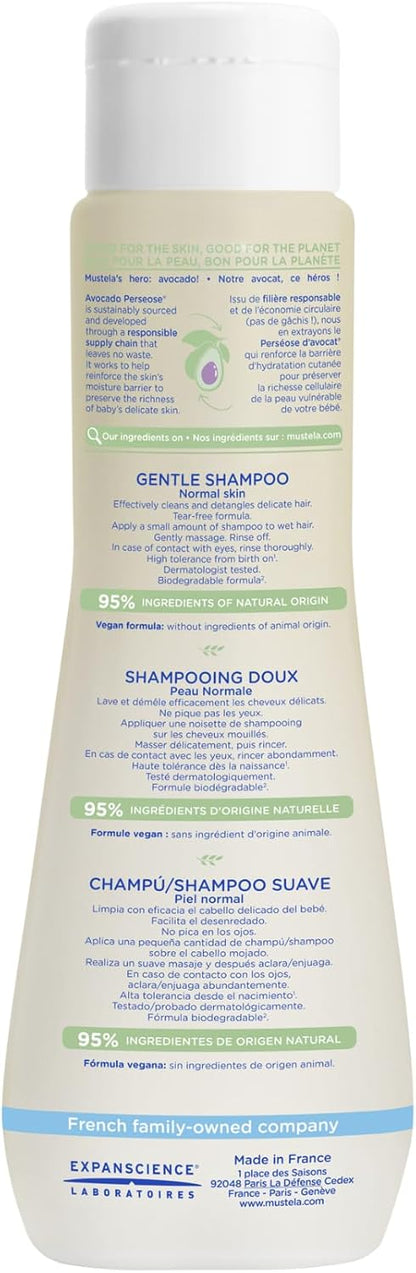 Mustela Gentle Shampoo with Natural Avocado - 200ml