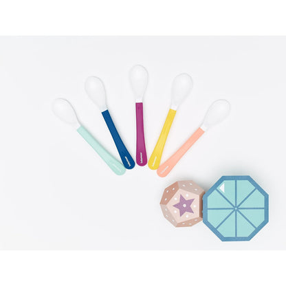 Babymoov Baby Spoons Extra Soft - Set of 5