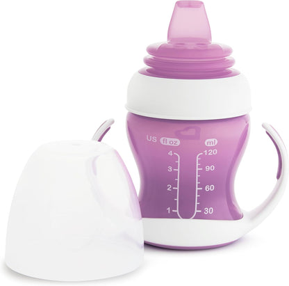 Munchkin Gentle Transition Trainer Cup, 4m+, Purple