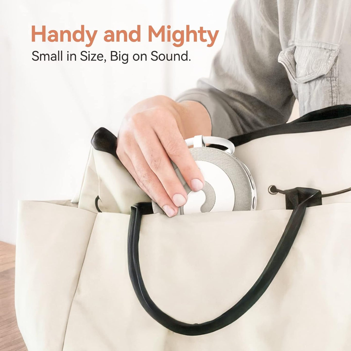 Dreamegg D11 - White Noise Sound Machine with Night Light - White