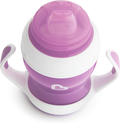 Munchkin Gentle Transition Trainer Cup, 4m+, Purple