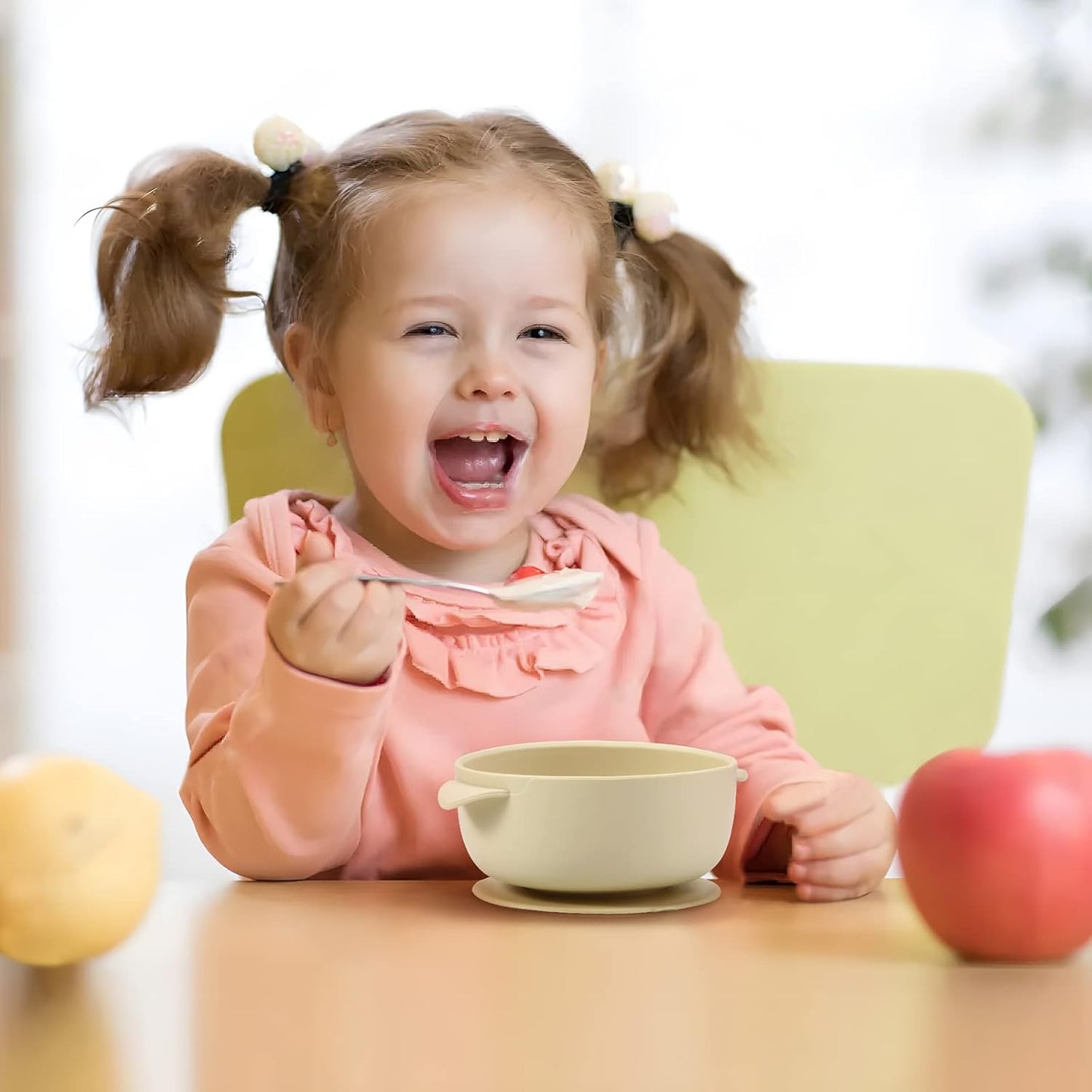 Baby Stay Put Silicon bowl with Suction