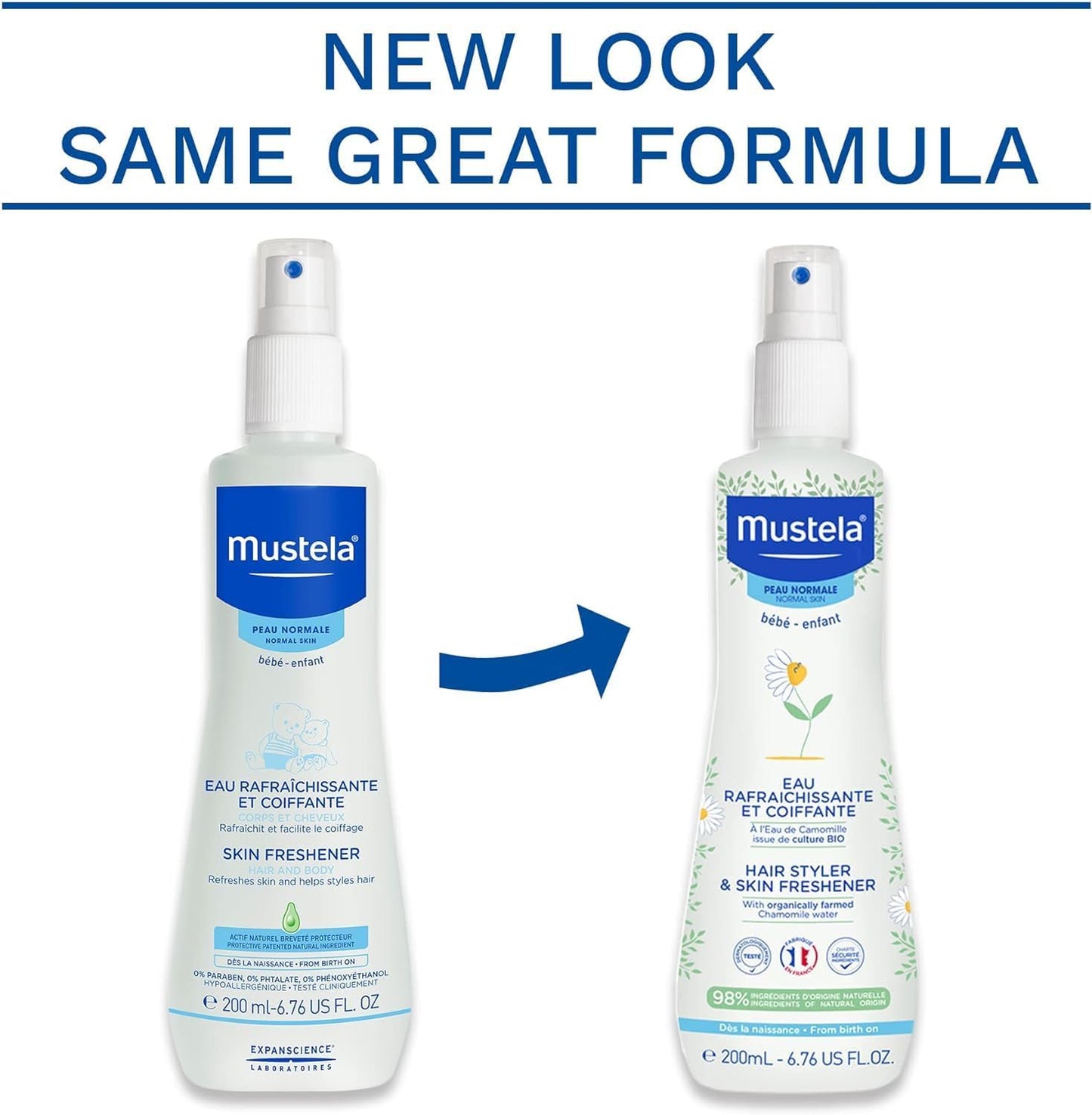 Mustela hair styler & skin freshener - 200 ml