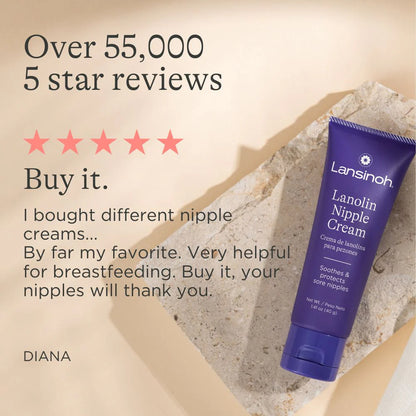 Lansinoh - Lanolin Nipple Cream for Sore Nipples & Cracked Skin, 40 ml