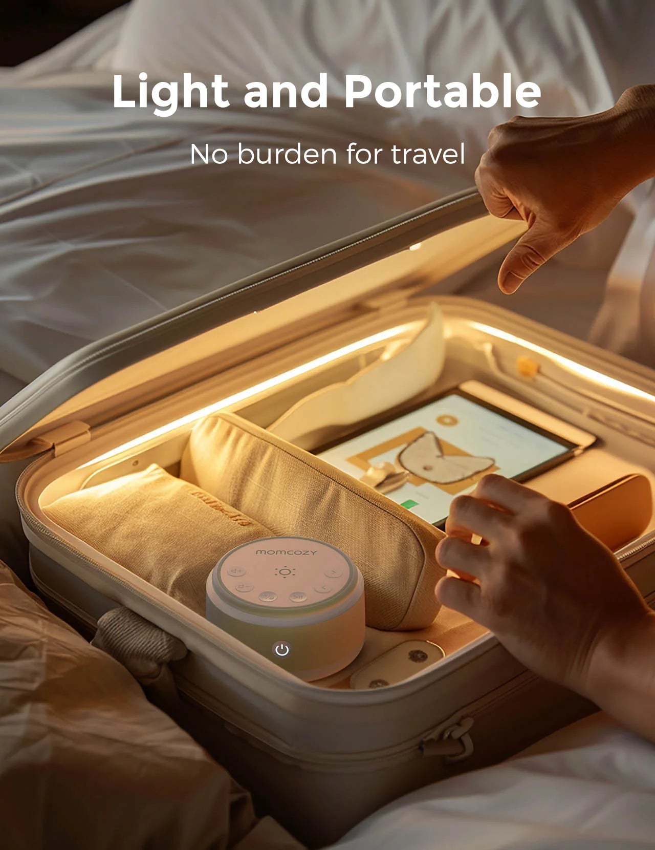 Momcozy Baby Sound Machine - Warm Light