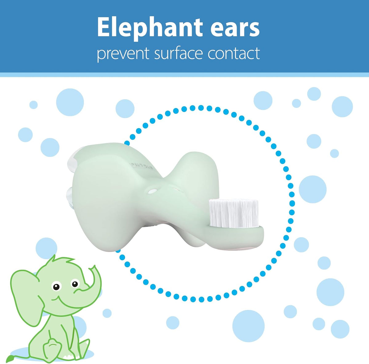 Dr. Brown's - Infant-to-Toddler Toothbrush Set - Mint