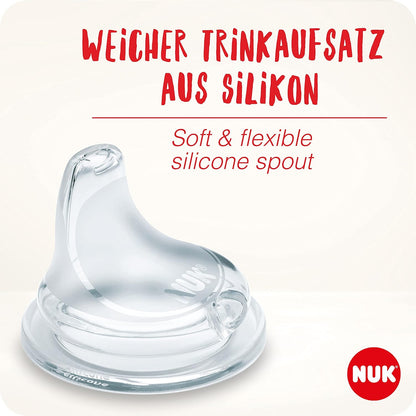 NUK First Choice+ Drinking Bottle - Red Minnie Mouse