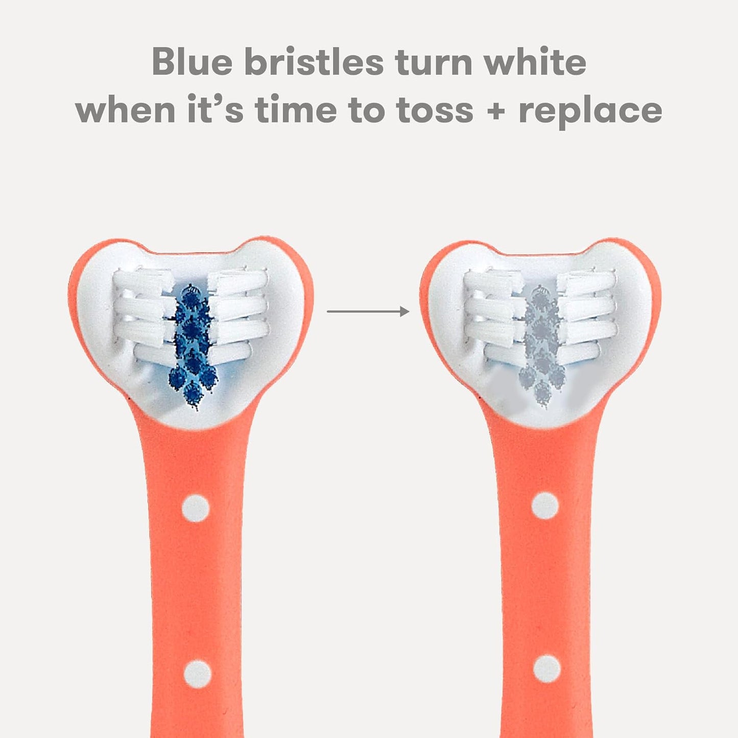 Frida Baby Triple-Angle Toothhugger Training Toothbrush - Pink