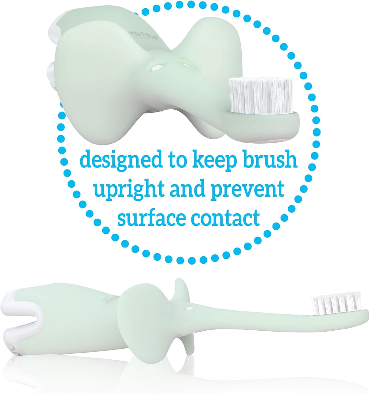 Dr. Brown's - Infant-to-Toddler Toothbrush Set - Mint