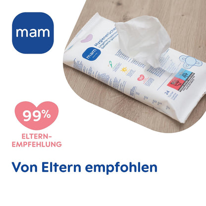 MAM Disinfectant/Hygienic Wipes - 24 wipes