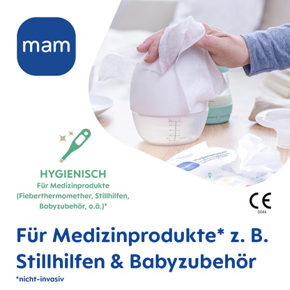 MAM Disinfectant/Hygienic Wipes - 24 wipes