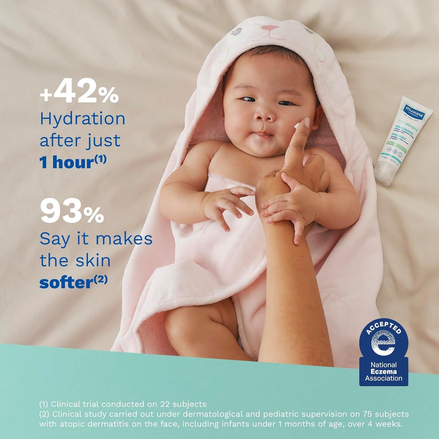 Mustela Stelatopia Emollient Face Cream - 40ml