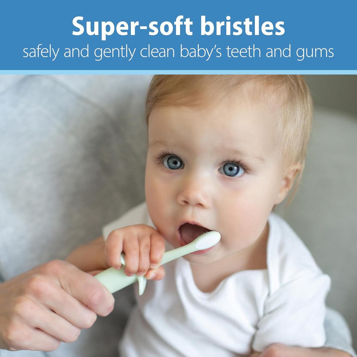 Dr. Brown's - Infant-to-Toddler Toothbrush Set - Mint