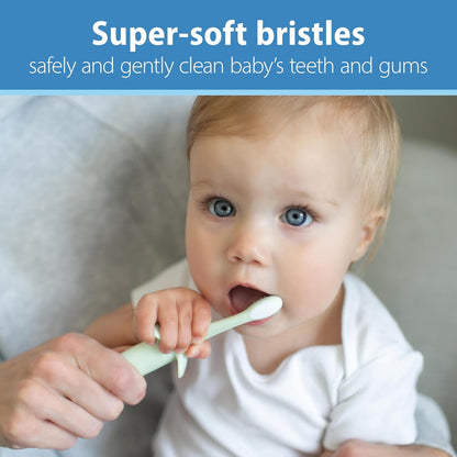 Dr. Brown's - Infant-to-Toddler Toothbrush Set - Mint