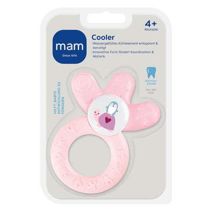 Cooler Teething Ring - 4+ Months- Pink