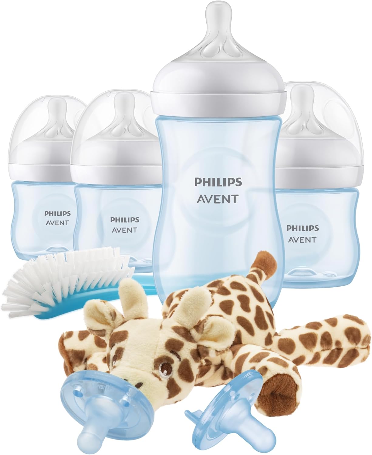 Philips AVENT Natural Response Baby Bottle, Blue Gift Set