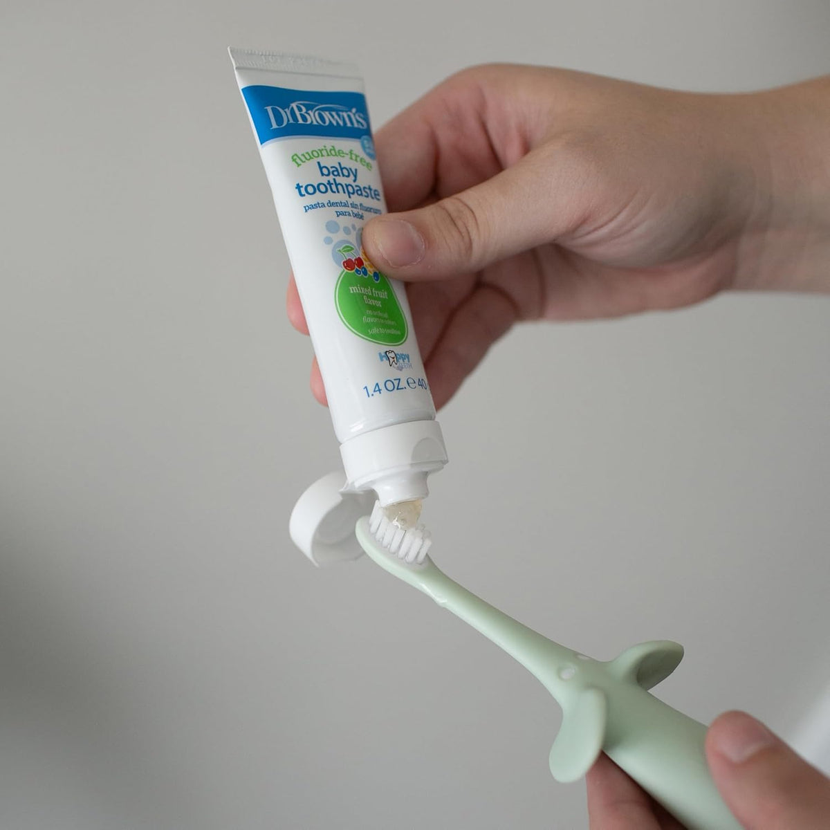 Dr. Brown's - Infant-to-Toddler Toothbrush Set - Mint