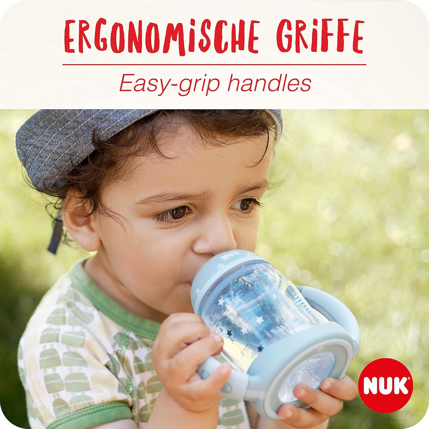 NUK First Choice+ Drinking Bottle - Red Minnie Mouse